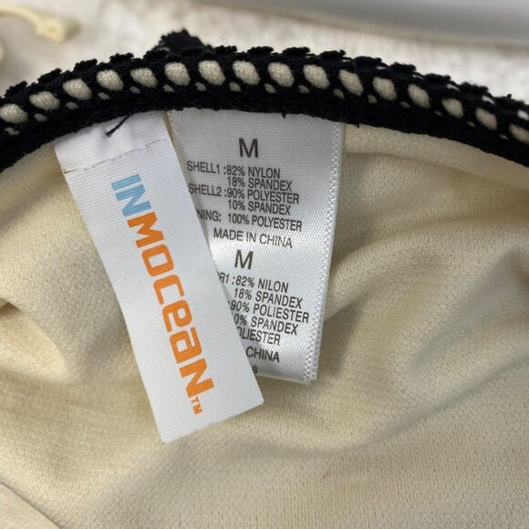 Inmocean 2pc Black Bikini Top SzS Bottom SzM - Picture 11 of 16